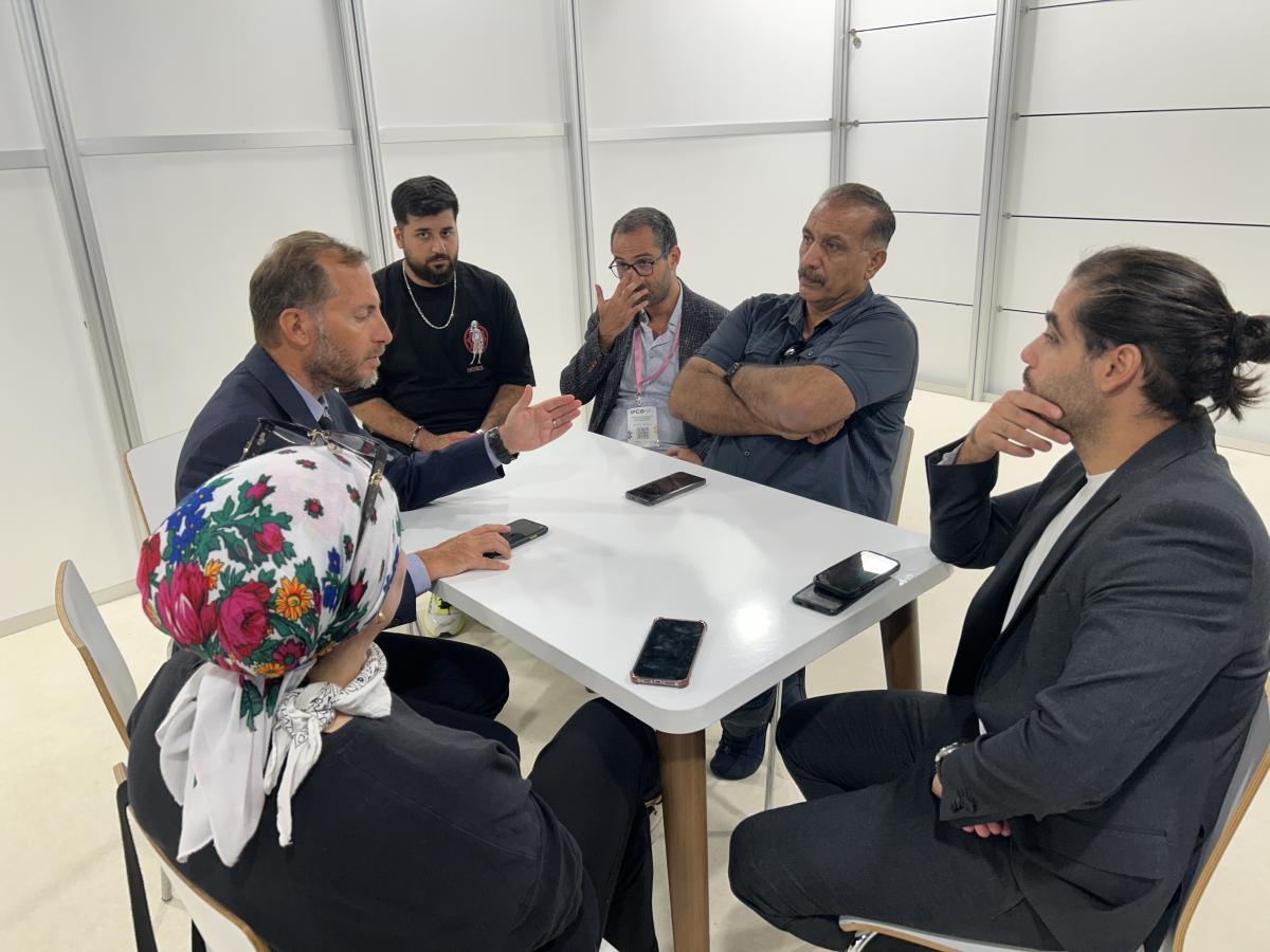 خلال مشاركة مجموعة مرج الذهب في معارض تركيا - اسطنبول 